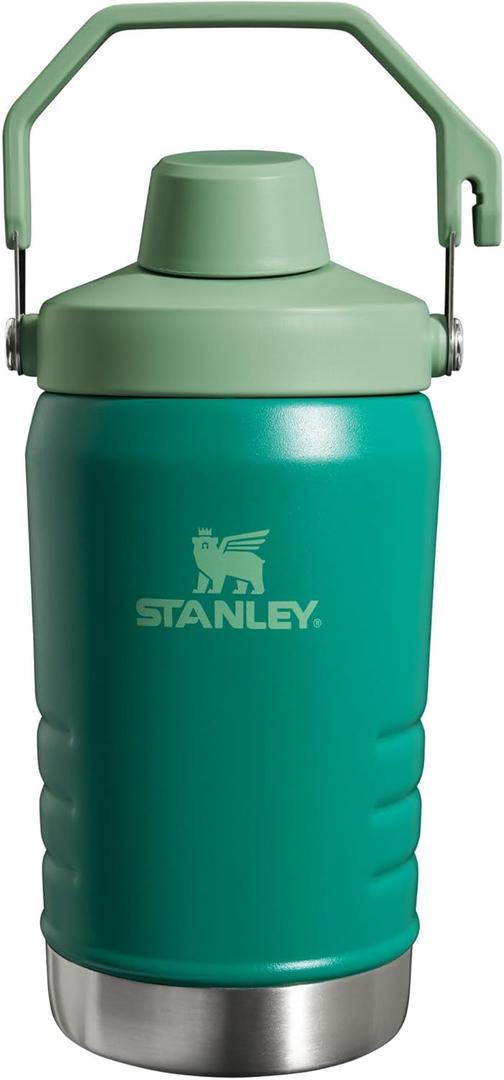 Stanley IceFlow Fast Flow Jug with Handle 96 oz | Twist On Angled Spout Lid | Leakproof for Travel and Sports | Insulated Stainless Steel | BPA-Free | New Alpine