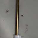 Ivilon Tension Curtain Rod - Spring Tension Rod for Windows or Shower, 24 to 36 Inch. Warm Gold