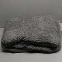 Cottonblue Weighted Blanket 15 lbs Queen Size 60x80 inches, Flannel Shaggy Sherpa Weighted Blanket for Adults Comfortable Weighted Blankets for Calming and Relax, Bed Sofa Heavy Blankets, Grey