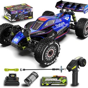 RLAARLO 1/12 Brushelss RC Cars for Adult Top Speed 50+ MPH RC Car All Terrain RC Buggy Off-Road Hobby Trucks 4x4 Remote Control Car Waterproof Truck with 3S Battery
