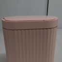 Sensor Trash Can 2 Gallon Waterproof Motion Sensor Trash Can, Automatic Bathroom Trash Bin, Slim Garbage Can (Pink, 2 Gallon)