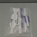 Feifeiya 12 Pcs Chinoiserie Hanging Paper Fans 8'' 12'' 16'' Blue and White Floral Paper Fans Set Round Porcelain Print Hanging Decorations for Birthday Wedding Events Party