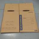 Bankers Box Short Wardrobe Box 3 Pack, Tape-Free Design, 20-in x 20-in x 34-in (7710401)