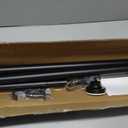 Tension Curtain Rod 39-157In(3.3-13Ft), Shower Curtain Rod No Drilling for Bathroom Window Room Divider, Outdoor Curtain Rod for Patio, Heavy Duty Tension Rod Diameter 1.26 In Never Rust, Black