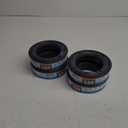 Diaper Genie Essentials Round Refill Pack of 4 | Holds Up to 1280 Newborn Diapers | Features Unscented Continuous Film | Compatible with Diaper Genie Complete and Expressions Pails 320 Count 