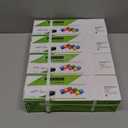 Premium Toner Cartridges Set Pro MFP M479fdw M454dw Compatible with HP 414A W2020A HP414A 414X W2020X Toner 4 Pack(with Chip) for Laserjet MFP M479fdw M454dw M454dn M455dn M479fdn Printer (Standard)