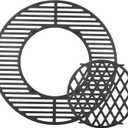 8835 Cast Iron 21.5" Grill Grates for Weber Original Kettle Premium 22-inch Charcoal Grill, Replacement Parts for Weber 22" Performer Premium Grill