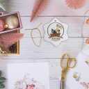 3dRose Funny Worlds Greatest Judge Occupation Job Cartoon - Snowflake Ornament, Porcelain, 3-Inch (ORN_103292_1)