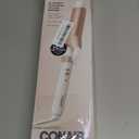 Conair Double Ceramic 1 -Inch Curling Iron, 1 -Inch Barrel Creates Soft Waves & Curls, Hair Curler for Use on Medium & Long Hair, White/Rose Gold