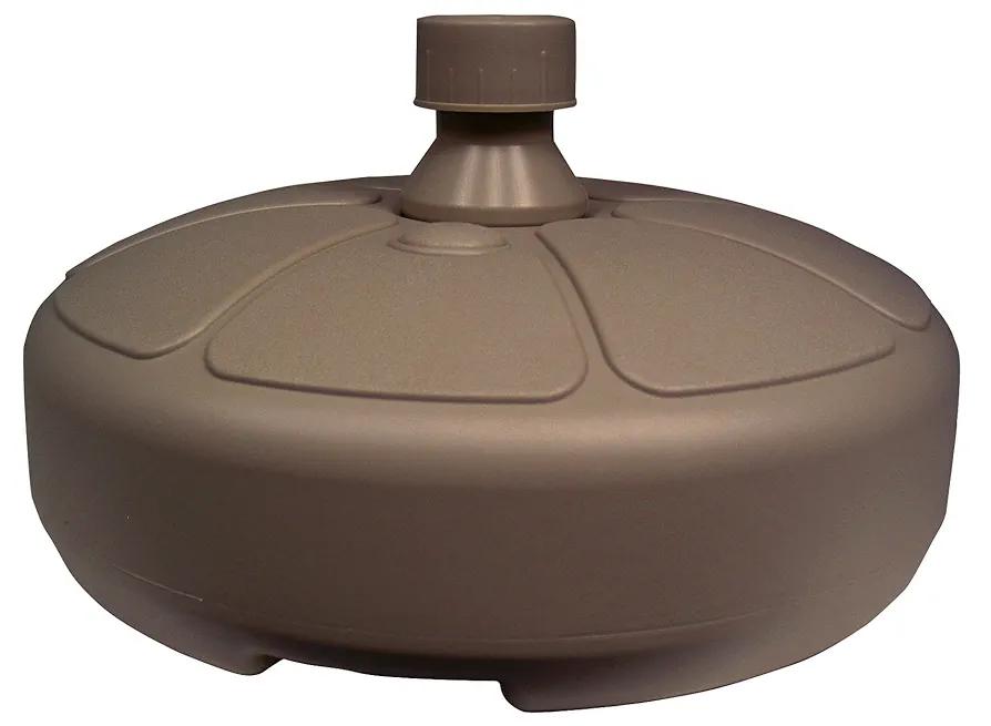 Adams Manufacturing 8129-60-3750 Umbrella Base, 15 Inch, Earth Brown