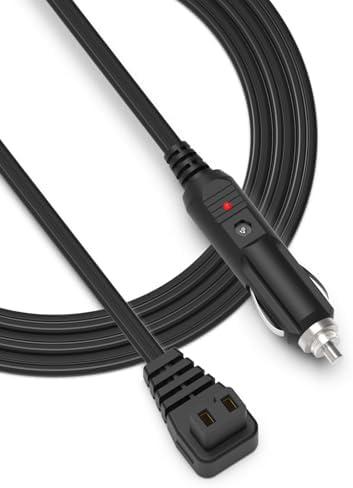 Haiyistar 16.4FT Portable Car Refrigerator DC Power Cord 12V/24V Compatible with ICECO, BougeRV, Bodega, Alpicool ARB, AstroAI, Aspenora, Euhomy, Setpower, JoyTutus, Fridge Freezer Cooler Car Charger