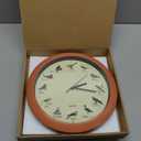 Belinlen Singing Bird Wall Clock 12 Inch of The Bird Names and Songs
