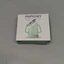 Momcozy Baby Pouch Holder No Squeeze, Baby Food & Juice Box Holder, Mess-Free, Easy Grip for Self-Feeding, BPA-Free & DEHP-Free, Must-Have for Babies, Green (Pack of 1)