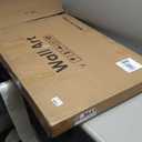 Large Framed Neutral Abstract Wall Art, 2 Piece Modern Canvas Prints Paintings, Beige Gold Abstract Pictures for Living Room Hallway Dining Room Bedroom Office Wall Decor 24x36 In