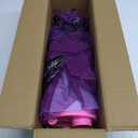 Halloween Witch Broom Wicked Animated Crawling Broomstick Dancing Flying Props Dress Up Mesh Prop Decor Party Purple with Detachable Handle, Props, Masquerade Decoration,Accessories