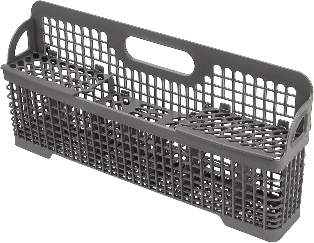 Blutoget 2025 Upgraded ABS 8531233 WP8562043 8562043 Dishwasher Silverware Basket -Fit for Whirlpool KitchenAid Dishwasher Utensil Rack Basket- Replaces W10190415 8531288 WP8531233