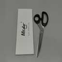 Mr.do Fabric Scissors 10 inch Sewing Scissors All Purpose Sharp Heavy Duty Fabric Scissors for Cutting Clothes Leather Classic Stainless Steel Professional Fabric Shears for Tailor Office Home (Black)