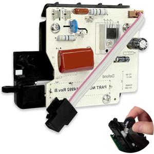 WP9706648 W10814992 Mixer Speed Control Board Replacement for KitchenAid Whirlpool Stand Mixers Parts 9706648 10814992 9706052 9707511 AP6013720 PS11746947