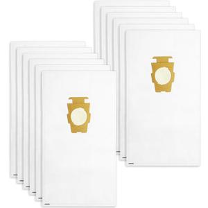 12 Pack Vacuum Bags [Model 204814] Compatible with Kirby Sentria/Avalir/Ultimate G Series | Replaces F-Style & Twist-Style 204811 205811 204808 | Replacement Parts by Improvedhand