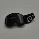 EXP VISION Ski/Snowboard Goggles for Men Women, OTG Snow Goggles Anti Fog UV Protection (Black Frame Sliver)