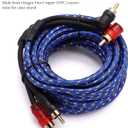 0 Gauge Amp Wiring Kit,3000 Watt Amplifier Sub Installation Kit Make Connections and Brings Power to Your Radio,Subwoofers and Speakers