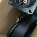 Pro Drum Stool with Backrest, Heavy Duty Hydraulic Drum Throne, Ergonomic Memory Foam Drum Seat, Adjustable Drum Chair Anti-Slip Base, Drum Saddle Bench for Drummers Musicians (Black)