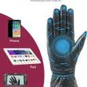 Winter Leather Gloves for Women, Cashmere Lined Touchscreen Gloves for Texting, Premium Soft Sheepskin Warm Glove