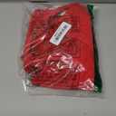 Fanuerg Tankini Top Only Twist Front Bathing Suit Tops for Women Tummy Control Tank Tops V Neck Swimsuit Top No Bottom (Small, Red)