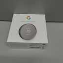 Google Nest Thermostat - Smart Thermostat for Home - Programmable Wifi Thermostat - Charcoal