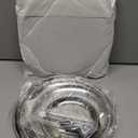 Gerrii Set of 2 Cupcake Display Stands 3 Tier Serving Tray Platters Stainless Steel Cup Cake Tower for Birthday Party Wedding Dessert Cookie Candy(Silver)