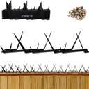 Metal Anti Climb Spikes for Fences and Walls, Effectively Avoided Invaders Climbing Attempts.(Size 178 inches)