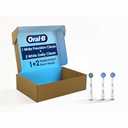 Oral-B Electric Toothbrush Replacement Brush Heads, Precision Clean, White, 1 Count + 1 Daily Clean White