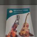 Ukulele Stand, Instrument Stand, Portable Mandolin Stand Ukelele Accessory, Black Walnut