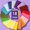 2 x (18 Pads) Sticky Notes 3x3 inch, Self-Stick Note Pads, 18 Colorful Sticky Notes for School Supplies or Office Supplies