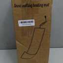 14" x10ft Outdoor Snow Melting Mat,Heavy-Duty PVC Heated Walkway Pad with Anti-Slip Texture,110V 385W for Driveways, Stairs, Roof, Gutter, Patio & Grass  Waterproof (14 Inches x 10 Feet)