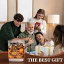 Voatok Dad Father's Day Whiskey Glasses 10 oz, Best Dad Gifts for Father's Day Birthday from Daughters, Old Fashioned Rocks Glasses for Men Drinking Scotch Bourbon Cocktail Liquor Vodka