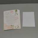 Thank You Cards with Envelopes - 25 Pre-Scored Thank You Note Cards for a Simple Yet Classy Way to Express Your Gratitude for Weddings, Gifts, Customers, Colleague and More Thank You Cards Bulk (Chic)