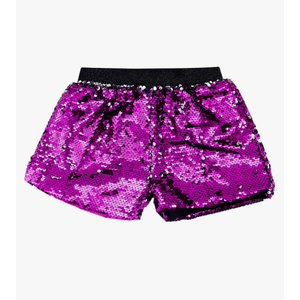 Girls Shorts Flip Sequin Sparkle Short Pants Kids Birthday Party Shorts Summer Dance Concert Halloween Clothes, Smal