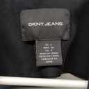 DKNY Black Sleeveless Lapel Vest Women’s S