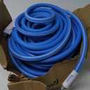 Fevone 100ft Garden Hose, Lightweight and Flexible, Heavy Duty Water Hose  5/8" ID, Burst 600 PSI, Hybrid Polymer, Kink-Resistant, 3/4" GHT Aluminum Fittings, Drinking Water Safe