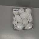 Christmas Ball Ornaments Shatterproof Plastic Tree Ornaments 24 PCS Shaped Styles Xmas Tree Holiday Decor,White