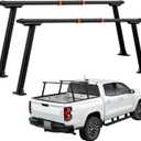 Truck Ladder Rack, Universal Aluminum Truck Bed Rack for Pickup,Adjustable Length 70-79 in,Height 28In,Real 800LB Capacity Truck Bed Rack Set for Kayak, Surfboard, Lumber, Ladder
