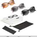 JOLISU 3 Pack Reading Sunglasses for Women, Sun Readers Glasses Spring Hinge Outdoor Sunglasses With UV400 Protection