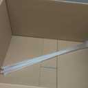 8-Piece Set of 24-Inch Blind Wand Replacements | Clear Plastic for Vertical Blinds | Mini Tilt Wand with Hook and Grip | Rod Accessory | Control