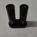 CIRCLE JOY Electric Rechargeable Salt and Pepper Grinder Set Top-Refill Automatic Pepper Mill Grinder with Charging Base, Adjustable Coarseness, Easy Filling Larger Capacity with Led for Home Kitchen