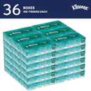 Kleenex® FSC Certified 2-Ply Facial Tissue Pop-Up Boxes, 8.3" x 7.8", White, 100 Tissues Per Box, Carton Of 36 Boxes