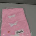Girls Shirts Ruffle Sleeve Summer Crop Tops Cute Bow Casual Peplum Blouses Pink 7-8 Years (S)