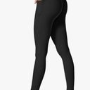Sunzfly Invisible Butt Scrunch Workout Leggings with Pockets for Women, No Front Seam Gym Yoga Pants with Tummy Control Size XS