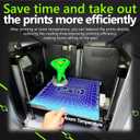 2025 Print Plate, GECO Plate Printing PLA Plate (No Heating) for Bambu Lab P1S/P1P/X1/X1C/X1E/A1 3D Printer 257 x 257 mm Carbon Plate 0C Printing Heat Bed