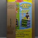 Melissa & Doug Wooden Grocery Store and Lemonade Stand - Reversible Awning, 9 Bins, Chalkboards